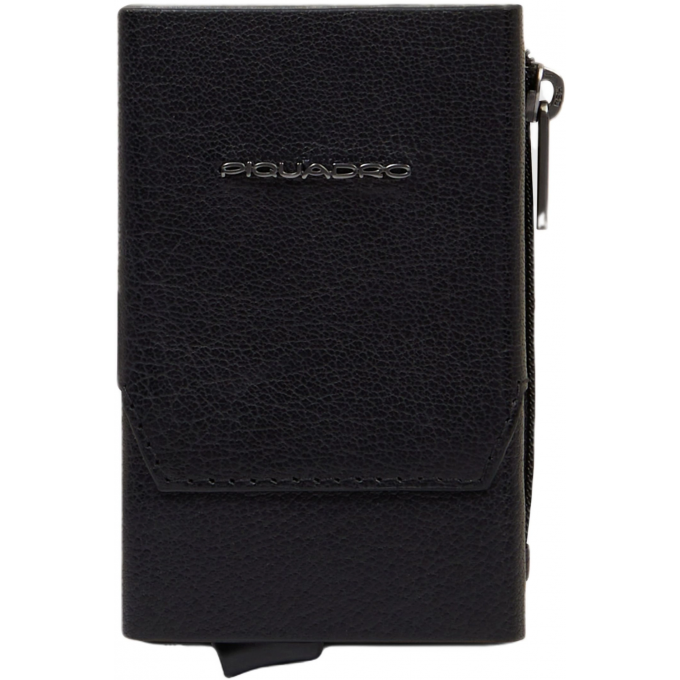 Чехол для кредитных карт PIQUADRO SOLM черный кожа PP5585S141R/N