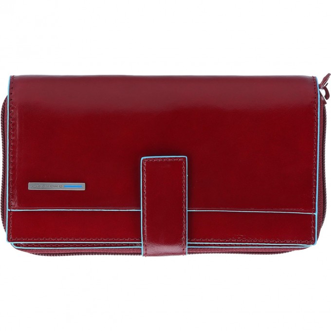 Кошелек женский PIQUADRO BLUE SQUARE красный PD1354B2R/R