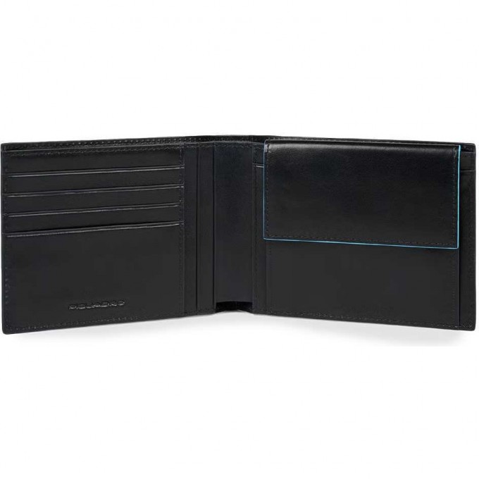 Кошелек мужской PIQUADRO BLUE SQUARE REVAMP черный PU257B2VR/N