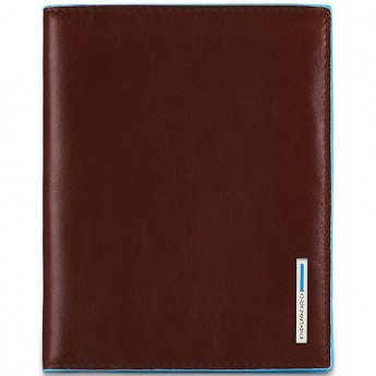 Обложка для паспорта PIQUADRO BLUE SQUARE PP1660B2/MO (коричневый)