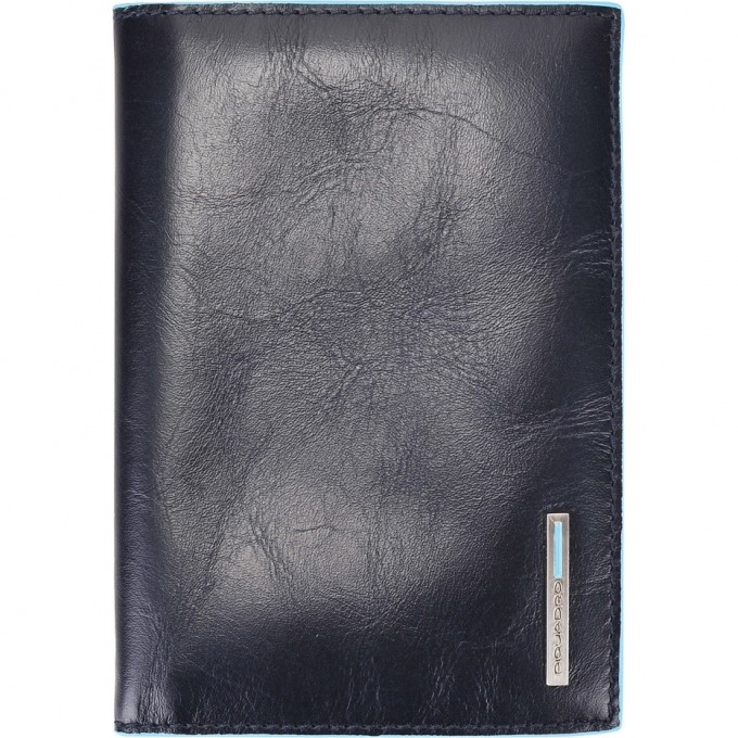 Обложка для паспорта PIQUADRO BLUE SQUARE Square (синий) PP5255B2/BLU2