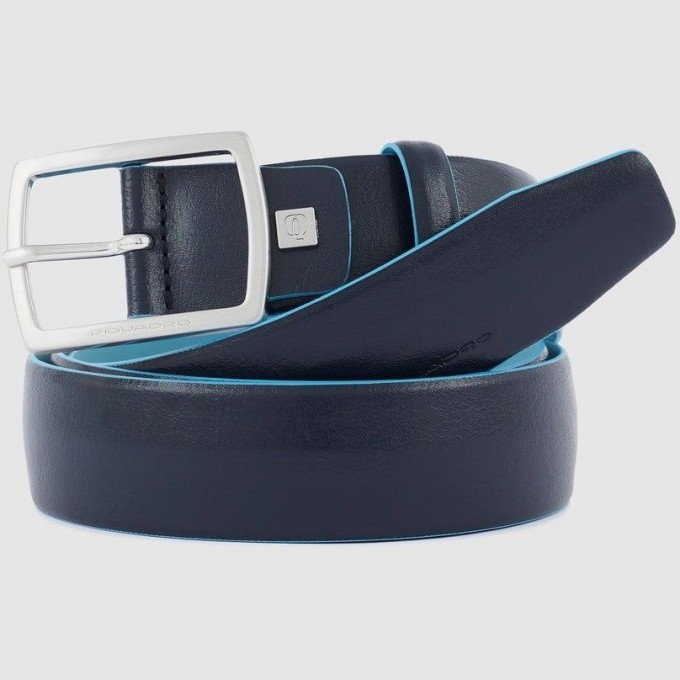 Ремень мужской PIQUADRO BLUE SQUARE синий CU5920B2/BLU2
