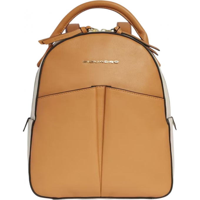Рюкзак женский PIQUADRO ASHLEY охра/бежевый кожа CA6454W134/AR