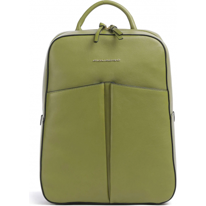 Рюкзак женский PIQUADRO ASHLEY оливковый кожа CA6455W134/VE Рюкзак женский PIQUADRO ASHLEY оливковый кожа CA6455W134/VE