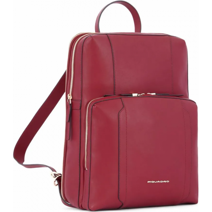 Рюкзак женский PIQUADRO CIRCLE красный кожа CA6216W92/R6