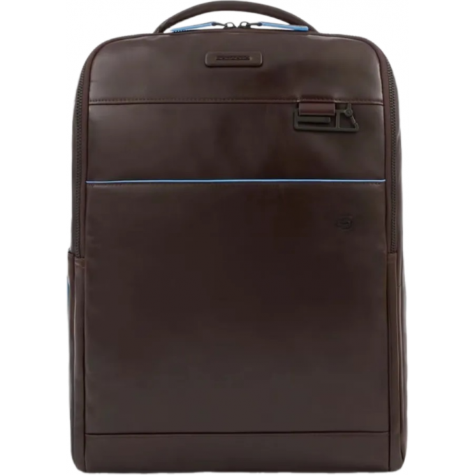 Рюкзак мужской PIQUADRO BLUE SQUARE REVAMP коричневый кожа CA4818B2V/MO