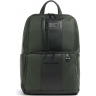 Рюкзак мужской PIQUADRO BRIEF2 хаки ткань/натуральная кожа CA3214BR2/VE2