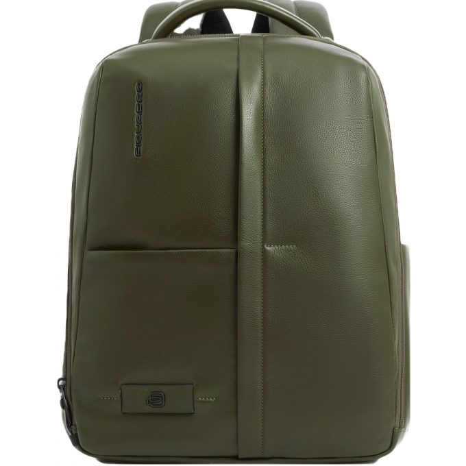 Рюкзак мужской PIQUADRO RUSSEL хаки кожа CA6765W137/VE2