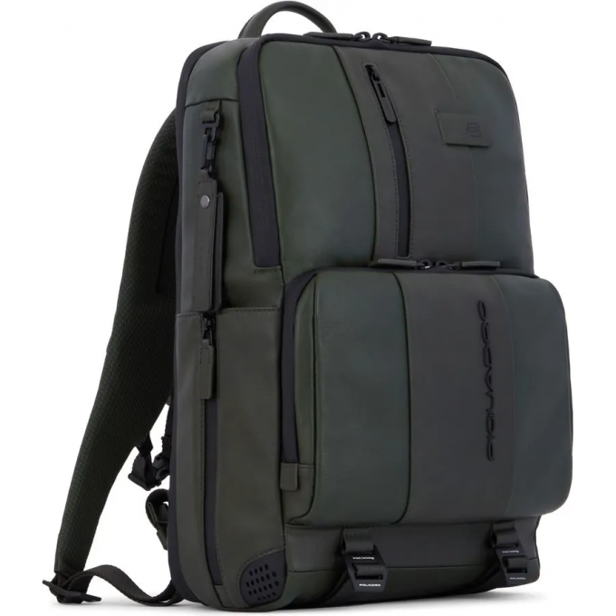 Рюкзак мужской PIQUADRO URBAN зеленый кожа CA5939UB00AIR/VE8