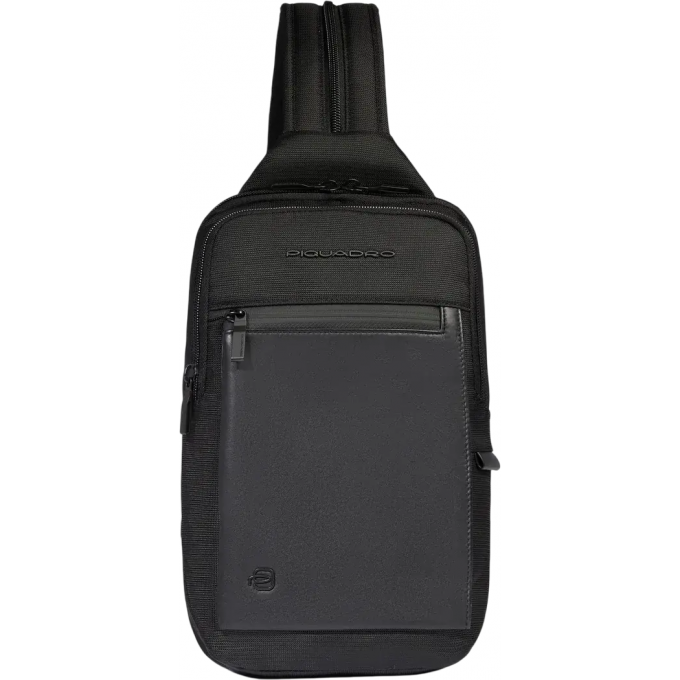 Рюкзак слинг мужской PIQUADRO ORION черный CA6625S136/N