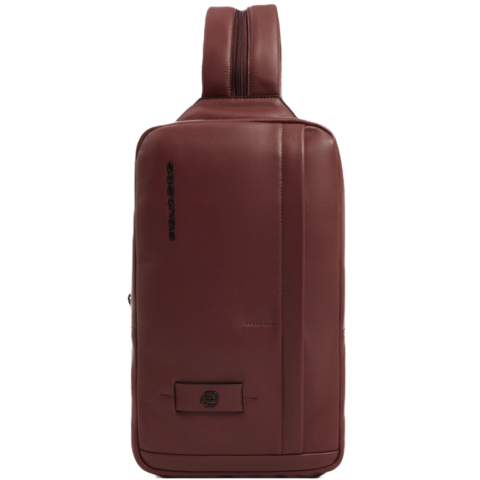 Рюкзак слинг PIQUADRO RUSSEL красное дерево кожа CA6764W137/CU