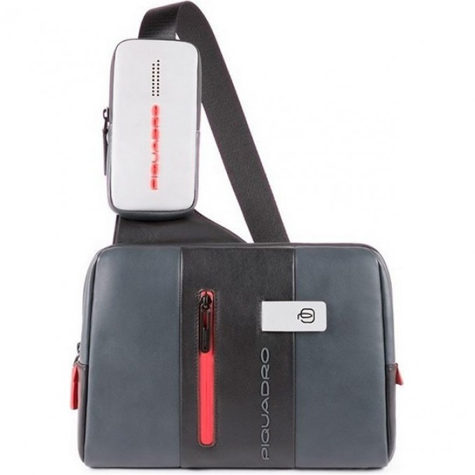 Рюкзак унисекс PIQUADRO URBAN (серый/черный) CA4974UB00/GRN